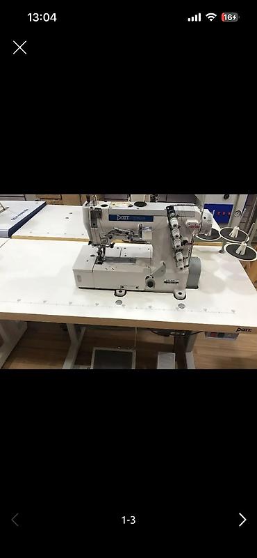İnterlok qoşa iynə tikiş maşını - Model: DDT Interlock (qoşa iynəli — 1