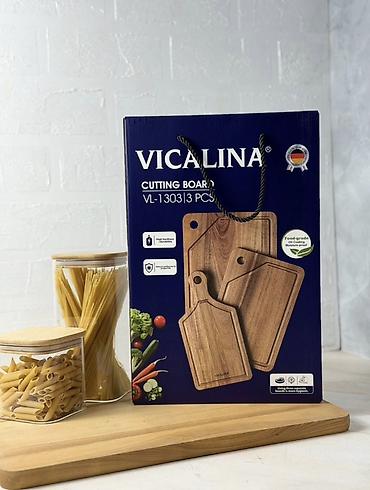 кухонные доска: Набор разделочных досок Vicalina VL-1303 — 3 штуки - Материал — 1
