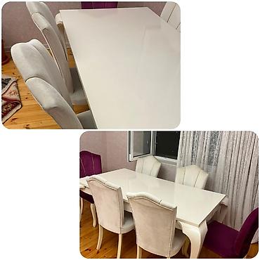Digər mebel: Masa desti. Satılır 500 azn . 6 stulludur. Ünvan Xalqlar (SemaG) — 1