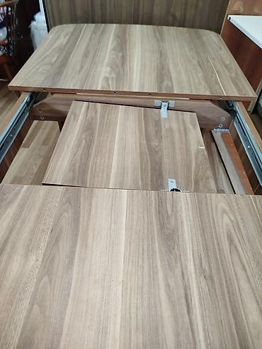 Masalar: Açılan yemək masası - Material: ağac teksturalı MDF/LDSP səth, təbii — 2