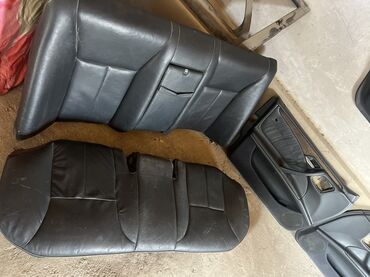 Сиденья: Комплект сидений, Кожа, Mercedes-Benz 2000 г., Б/у, Оригинал, Германия — 4