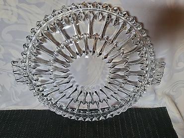 Ostalo posuđe: Plato nov iz 80ih.godina,kristal,led kristal za torte,kolace. Nov na lalafo.rs — 17 Ostalo posuđe: Plato nov iz 80ih.godina,kristal,led kristal za torte,kolace. Nov — 17