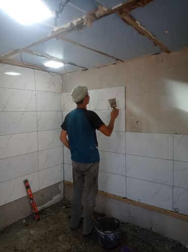 Сантехнические работы: Ош жана Карасуу региондорунда фундамент крыша абделка шыбак кирпич