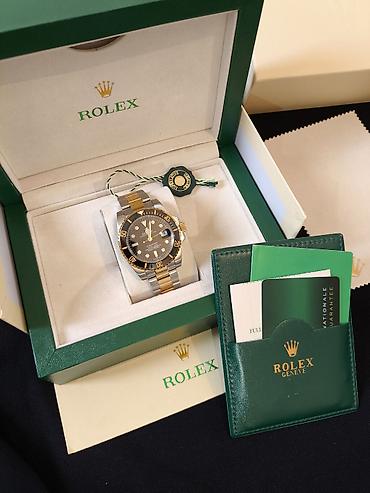 saat seti: Yeni, Qol saatı, Rolex, rəng - Qara — 3