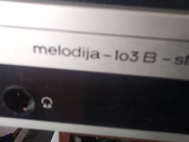 qulaq: Radiotehnika “melodija‑103B stereo” vinil pleyer və inteqrə olunmuş — 2