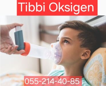 Tibbi avadanlıq: Tibbi Oksigen Balonu icarəsi və satışı Uşaqlar rahatçılıqla istifadə