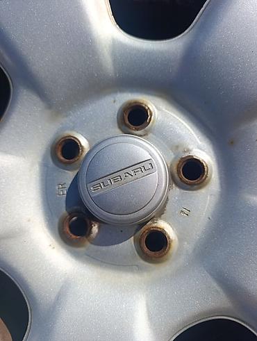 Диски: Железные Диски R 15 Subaru, Комплект, отверстий - 5, Б/у — 7