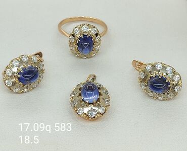 Zərgərlik dəstləri: Dəstə daxildir: Sırğa, Sarı qızıl, 585 Əyar -da lalafo.az — 20 Zərgərlik dəstləri: Dəstə daxildir: Sırğa, Sarı qızıl, 585 Əyar — 20