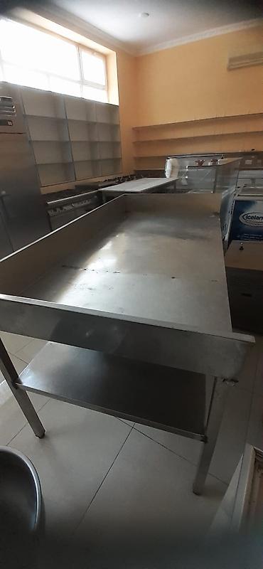 Digər biznes avadanlığı: Nerj masa 300 Azn. 
Ölçūləri 200×100m. Unvan Baki. Shirin x — 1