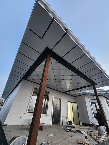 Алюминиевые композитные панели (Алюкобонд): Алюминиевые композитные панели для подшивки карнизов и потолков — 6