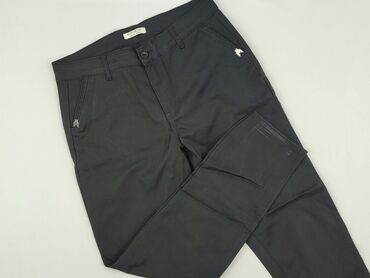 minus twø spodnie: Material trousers for women, size M