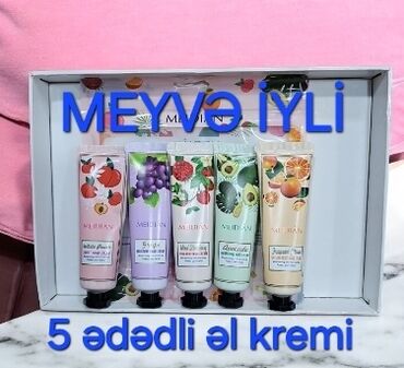 minoxidil 5: Əl kremi krem nəmləndirici parfumlu bitki tərkibli meyvə iyli 5