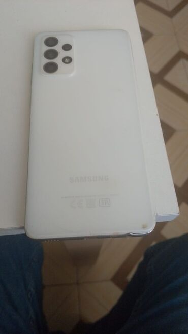 samsung a74 fiyat: Samsung Galaxy A52, 128 GB, rəng - Ağ, Qırıq