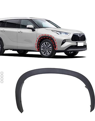 highlander 2: Накладка крыла Переднее левое Toyota, 2020 г., Новый, Оригинал — 2