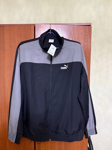 пиджак белый: Мужской спортивный костюм, XL (EU 42), Puma, Новый, цвет - Черный, Самовывоз, Платная доставка