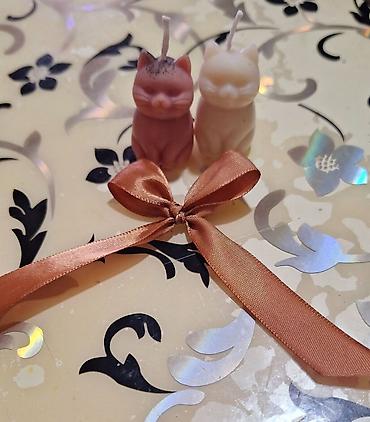 Sveće i svećnjaci: Ručne dekorativne sveće – unikatni oblici - Kolekcija ručno livenih — 7