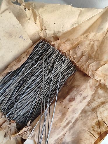 Инструменты: Məhsul: Metal mişar bıçaqları (nazik şin – iynəfayl tipli)Sovetden — 2