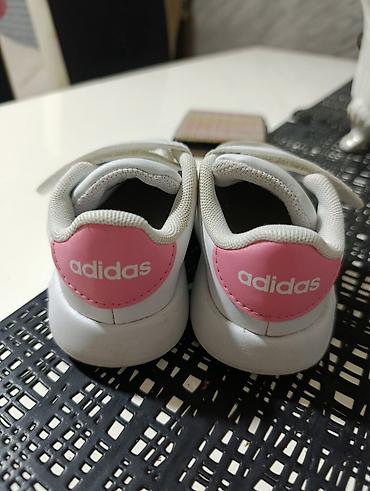 Patike: Dečje patike adidas – bele sa roze detaljem - Model: adidas — 7