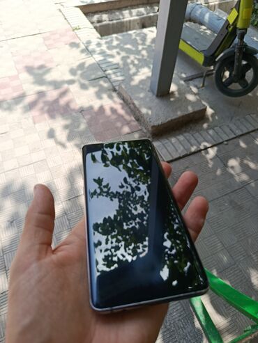 поко ф: Samsung Galaxy S10 Plus, Колдонулган, 512 ГБ, түсү - Боз, 2 SIM
