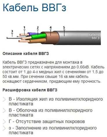 умный счетчик 3 фазный: Кабель ВВГз Назначение: - Для монтажа в электрических сетях с