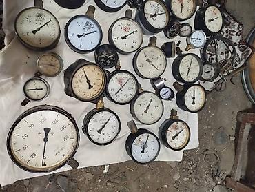 карта кр: Манометры разные по 400 сом, б/у рабочие. Сокулук — 3