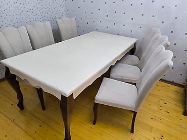 ✅masa Desti satilir 400 manata.6 stulla Xetai gence prospekti*AFA 5091 lalafo.az -da ✅masa Desti satilir 400 manata.6 stulla Xetai gence prospekti*AFA 5091