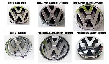 17 x 600: Predni znak maska Golf 5, Polo. Znak za prednju masku Vw vozila - — 3