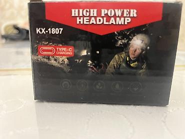 фонарь лампа: Налобный фонарь High Power Headlamp KX‑1807 - Мощный светодиодный — 2