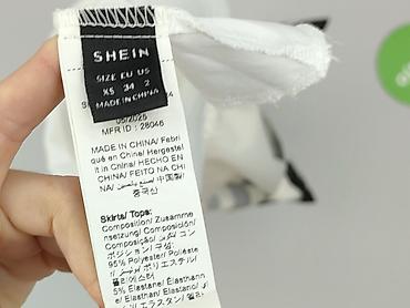 biala spodnice: Shein, Spódnica damska, rozmiar XS — 5