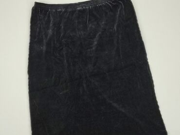 czarne spódnice skóra: Spódnica, 4XL, stan - Dobry