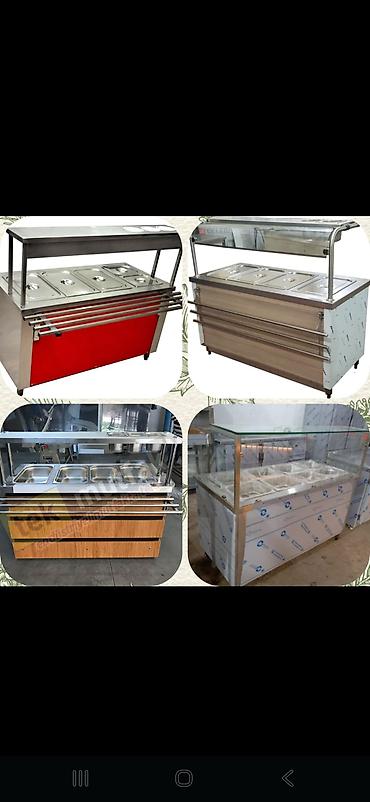 Digər restoran, kafe avadanlığı: İaşə avadanlıqları – satış və istehsal Təqdim olunan məhsullar: - — 2