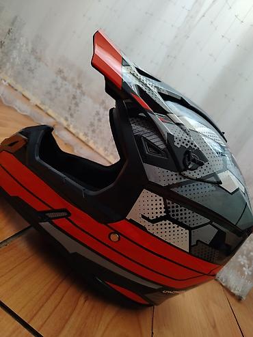 lodka motor: Motokros/enduro tipli tam üzlü kask - Rəng və dizayn — 5