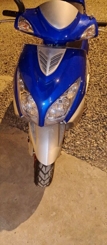 variator sürətlər qutusu: Moped/Skuter – GUOJI JINGR xətləri, R9 dizayn - Rəng: mavi/gümüş