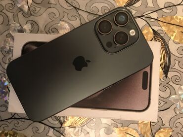 ayfon 1: IPhone 15 Pro Max, 1 TB, Black Titanium, Zəmanət, Simsiz şarj, Sənədlərlə