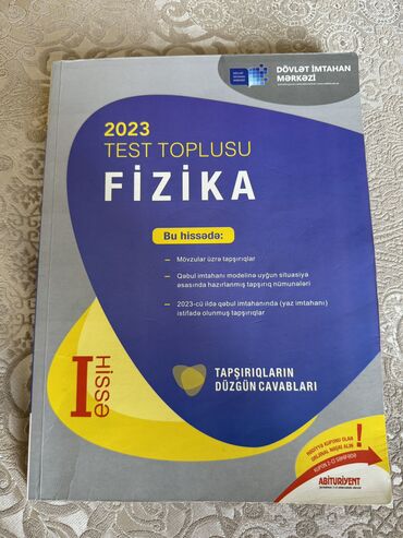 1 ci sinif mekteb formalari: Fizika test toplusu 1 ci hisse demek olar teze kimi di cavabları var