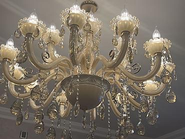 mişura işıq: Çılçıraq, 10 və daha çox lampa, Şüşə — 2