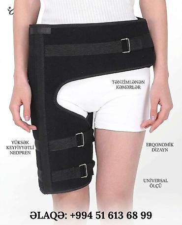 Ортезы: Qalça və bud üçün ortopedik stabilizator çatdirilma var ünvana - — 1