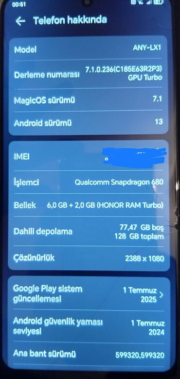 Honor: Honor X9, 128 GB, rəng - Qara, Sensor, Barmaq izi, İki sim kartlı