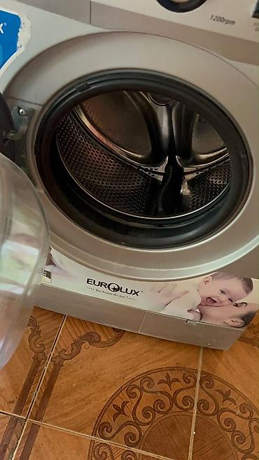 silk filament: EUROLUX paltaryuyan maşın – 7 kq Xüsusiyyətlər: - Yük: 7 kq - Ön — 6