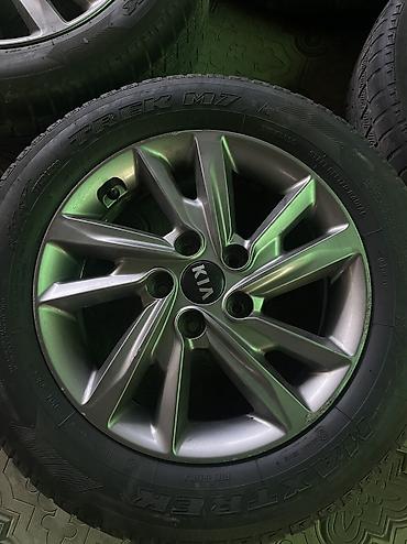 титан диски киа к5: Литые Диски R 16 Kia, Комплект, отверстий - 5, Б/у — 5