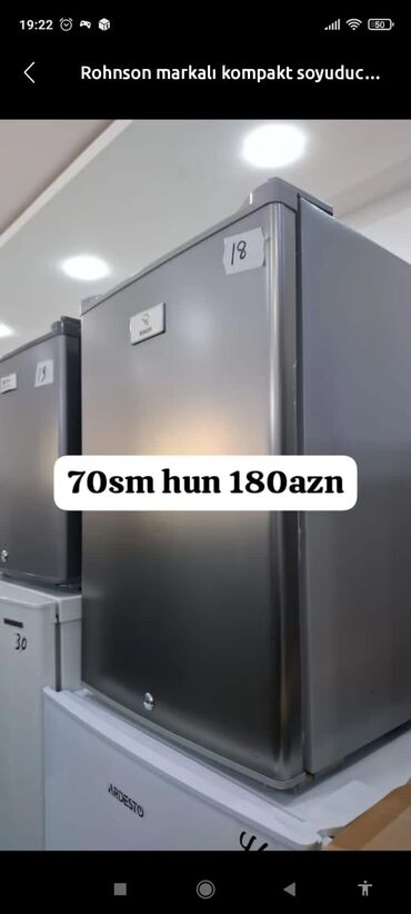 gera adamed ne ucundu: Mini Soyuducu Satılır, rəng - Boz