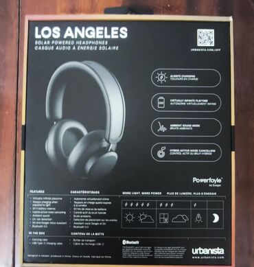 Karaoke: İşlənmiş Simsiz (Bluetooth) Qulaqcıqlar, Urbanista, rəng - Qara