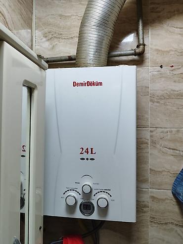 mdf panel: DemirDöküm 24L qazla işləyən su qızdırıcısı - Güc: 24 litr/dəq — 1