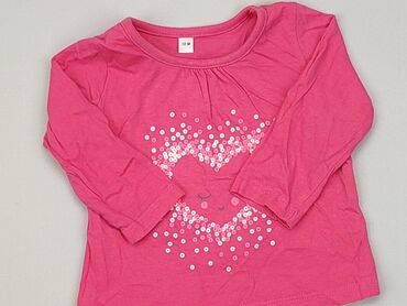 bluzka różowa elegancka: Блузка, 9-12 міс., стан - Хороший