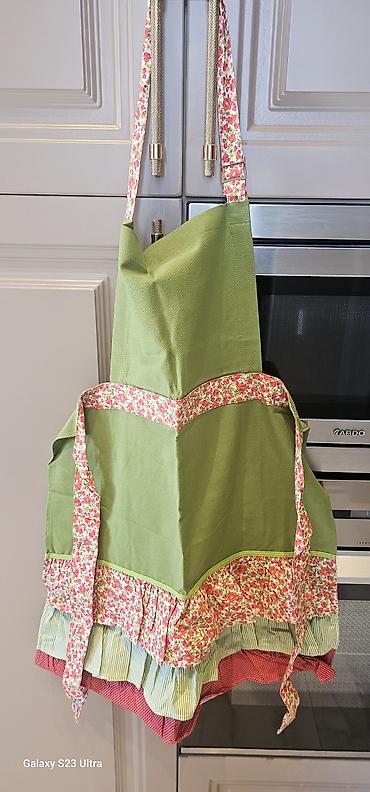 bosqab: Mətbəx dəsti – apron, soba əlcəyi və isti boşqab altlığı - Rəng və — 1