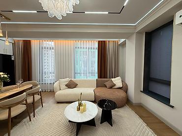 80: 3 комнаты, 80 м², Асанбай мкр Элитка, 10 этаж, Дизайнерский ремонт — 5