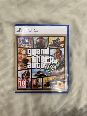 Игры для PlayStation: Диск Grand Theft Auto V 
В идеальном состоянии