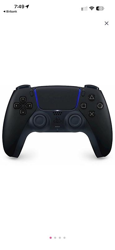 Video oyunlar və konsollar: PlayStation 5 DualSense simsiz oyun pultu – Qara (Midnight Black) — 1