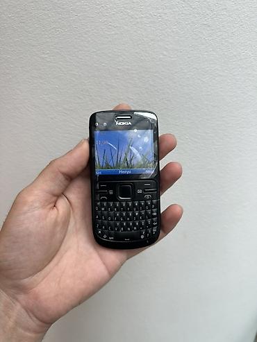 nokia adapteri: Nokia C3, < 2 GB Memory Capacity, rəng - Qara, Düyməli — 1