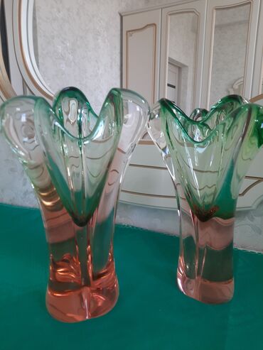 Вазы: ВИНТАЖНЫЕ ВАЗЫ!!! БОГЕМИЯ!!! ЧЕХИЯ!!! ВСЕ АБСОЛЮТНО В НОВОМ — 13
